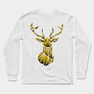 Geometric Deer Long Sleeve T-Shirt